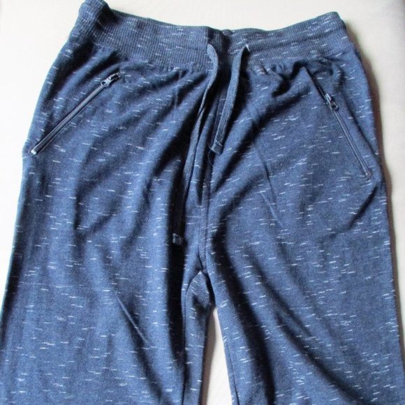Men's Slim-Fit Jogger Shorts With Zipper
